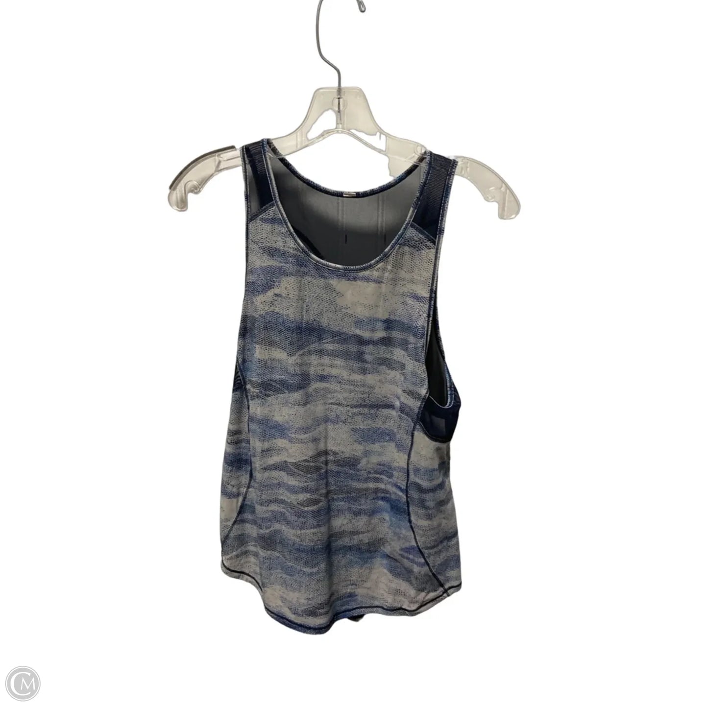 Athletic Tank Top By Lululemon In Blue, Size: S