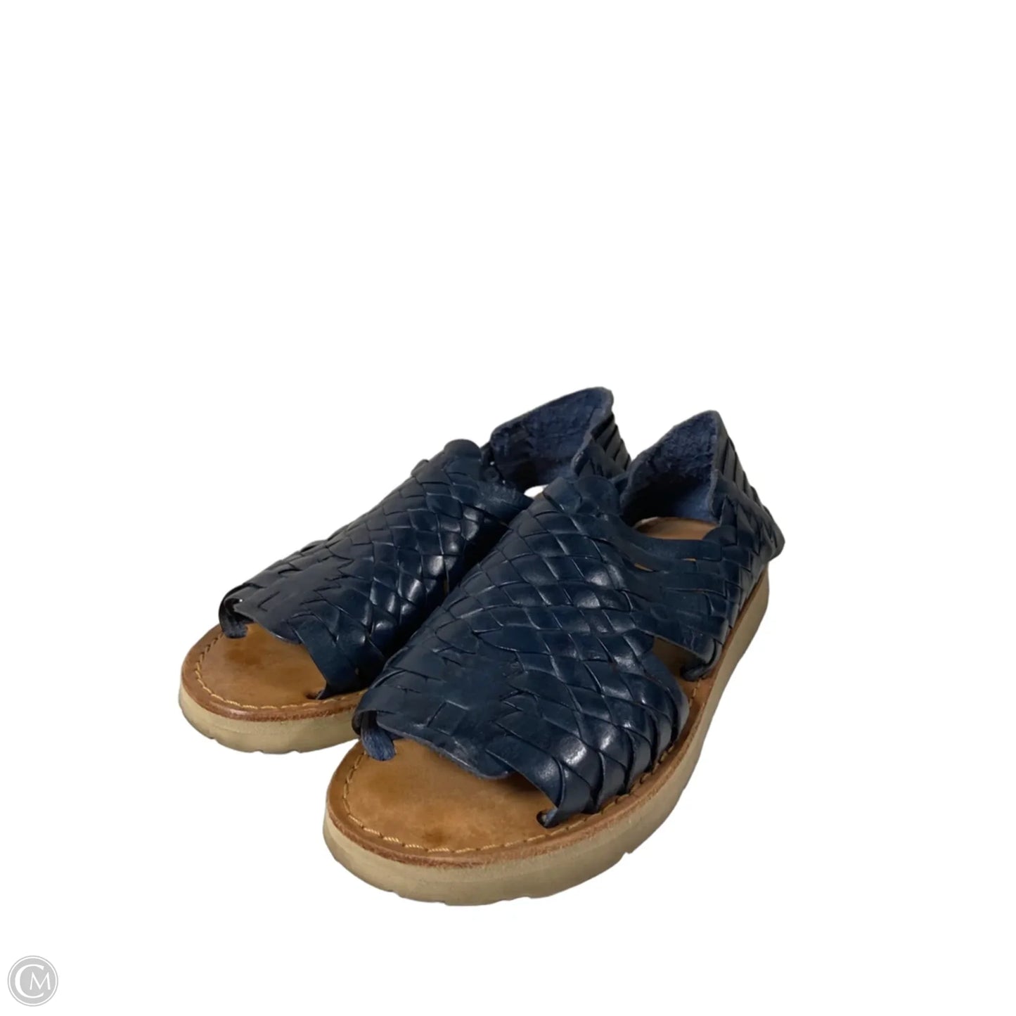 Shoes Flats By Clothes Mentor In Blue, Size: 8