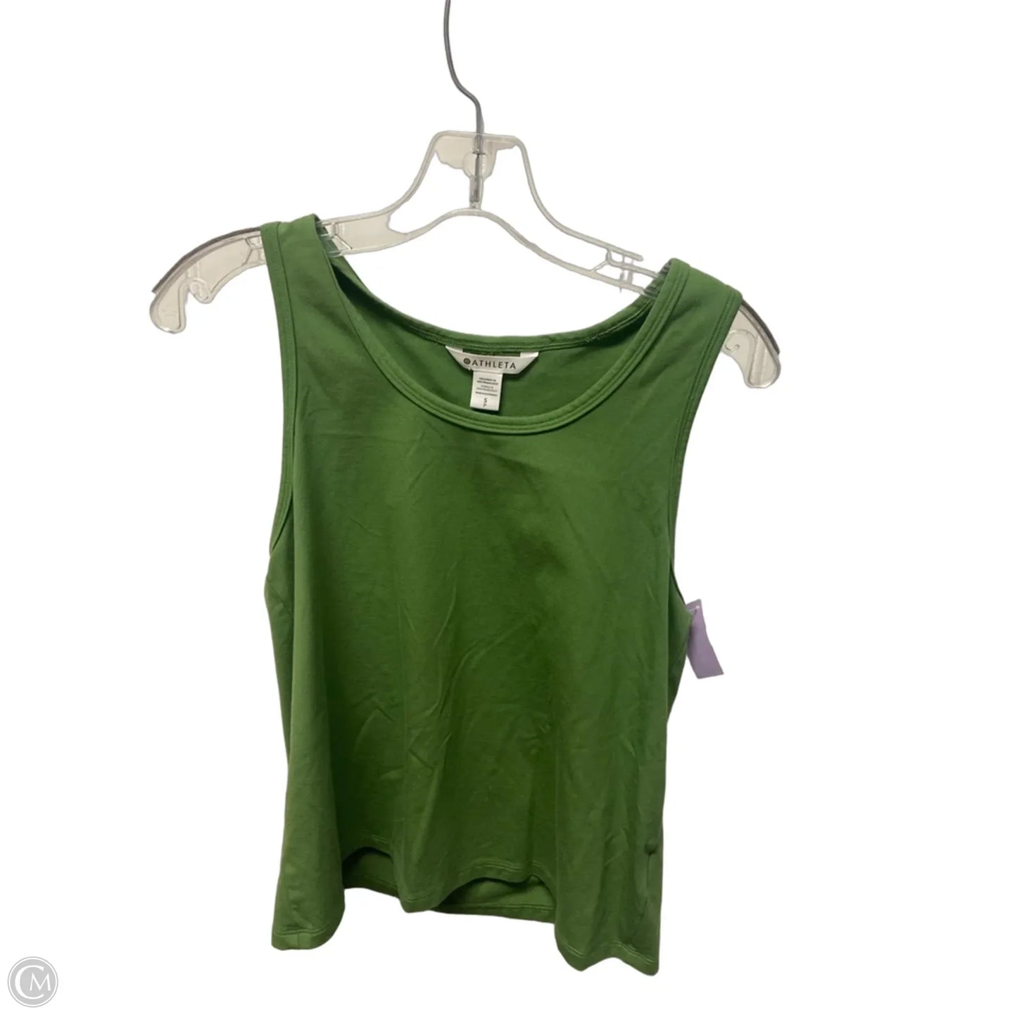 Top Sleeveless By Athleta In Green, Size: S