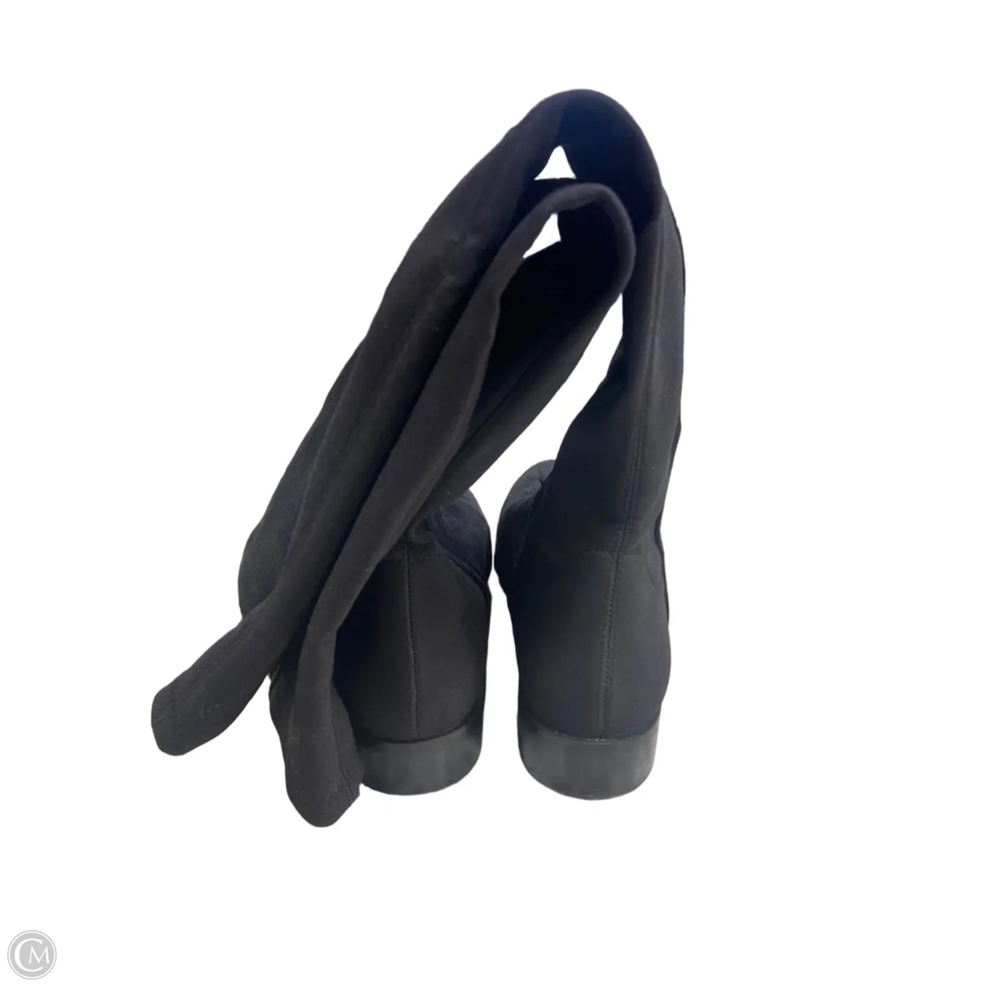 Boots Knee Heels By J. Crew In Black, Size: 7