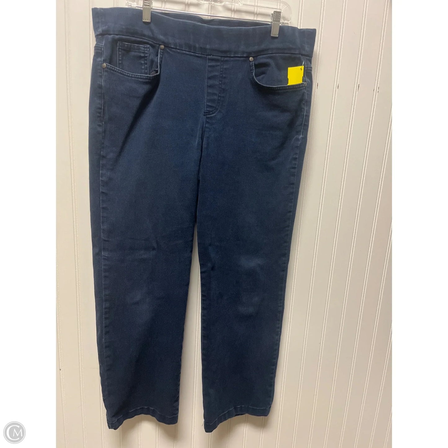 Jeans Jeggings By Gloria Vanderbilt In Blue Denim, Size: 18