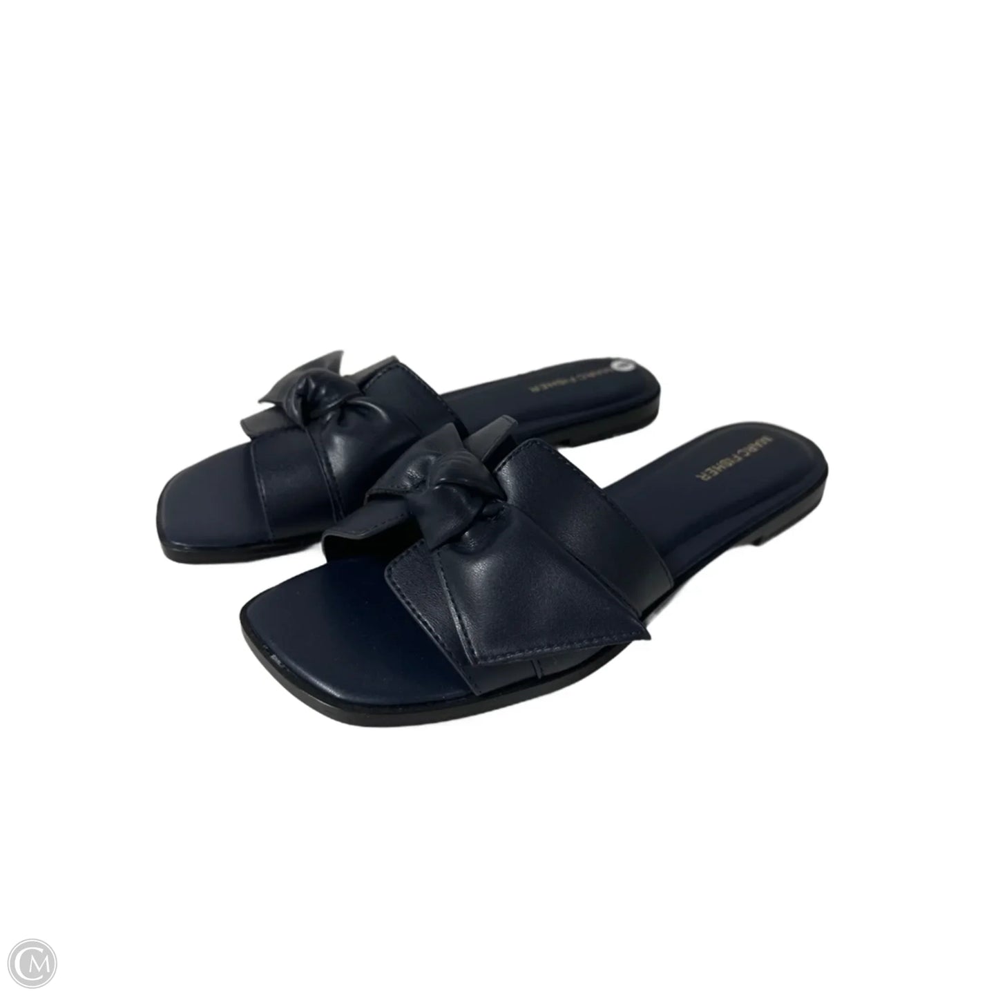 Sandals Flats By Marc Fisher In Blue, Size: 9