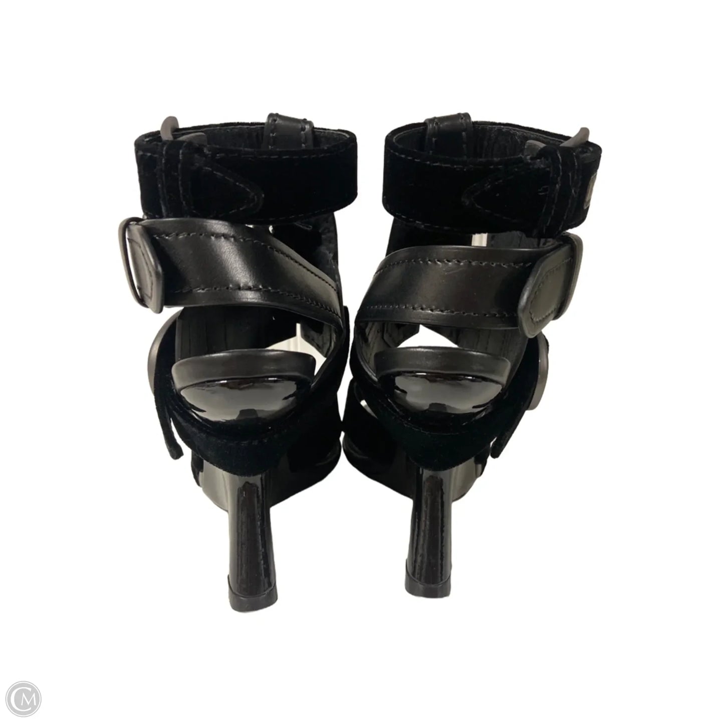 Sandals Luxury Designer By Tom Ford In Black, Size: 6.5