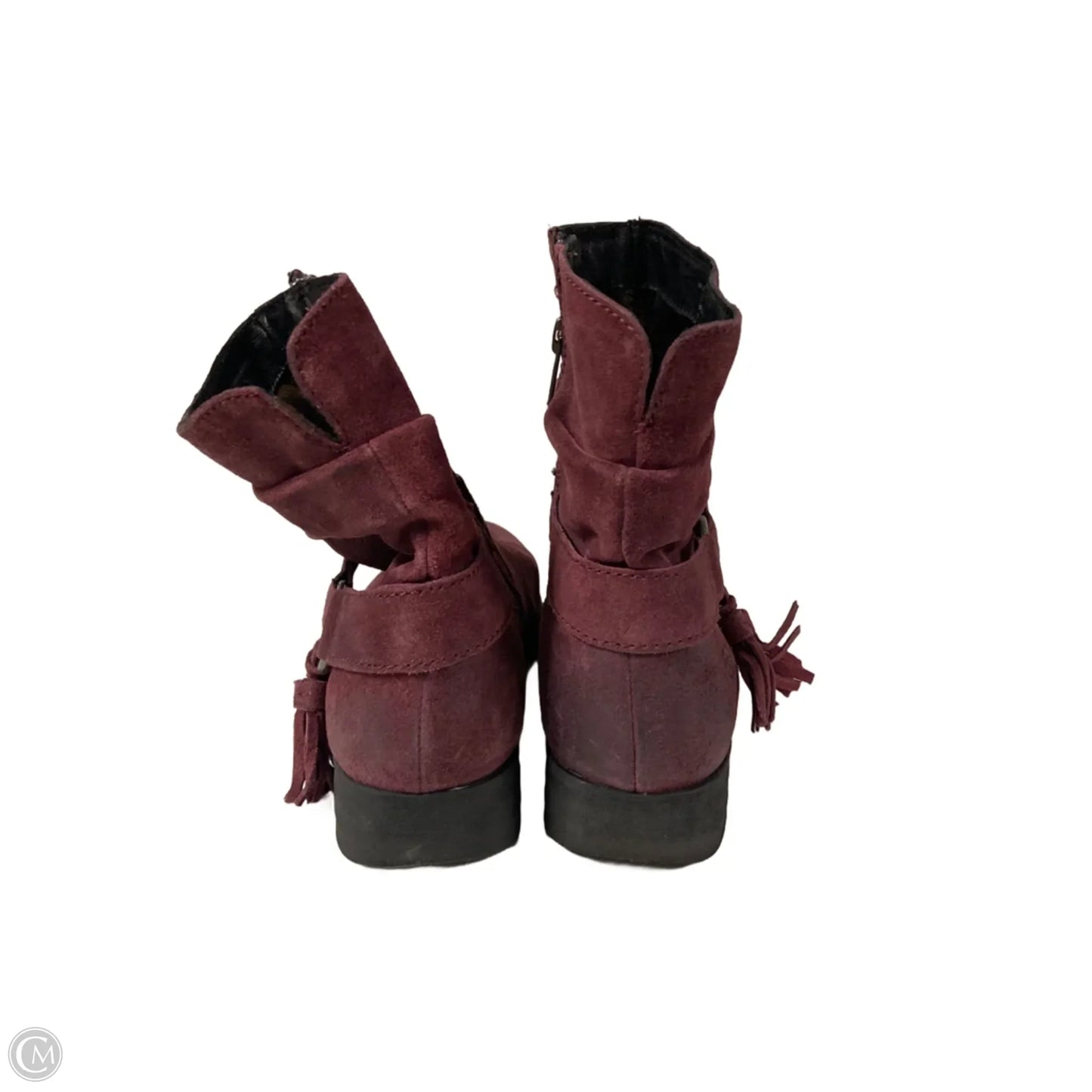 Boots Ankle Heels By Born In Purple, Size: 8.5