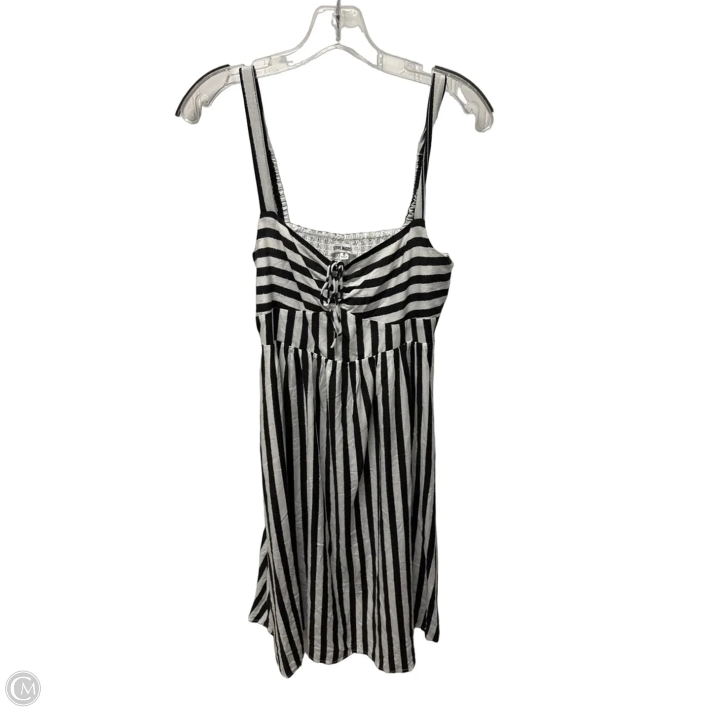 Dress Casual Midi By Steve Madden In Black & White, Size: S