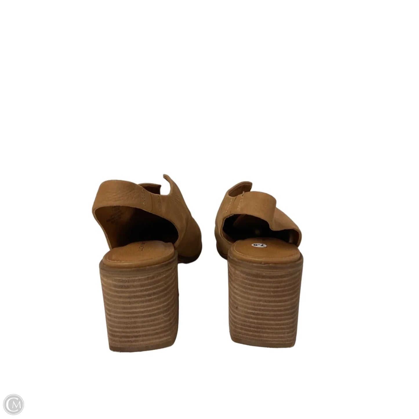 Shoes Heels Block By Lucky Brand In Brown, Size: 7.5