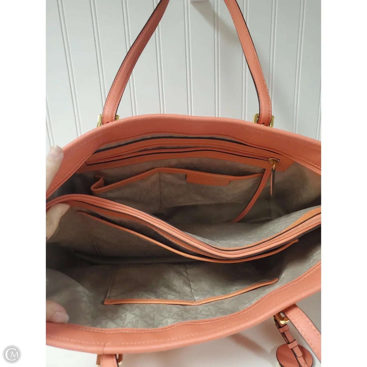 Tote Designer By Michael Kors, Size: Large