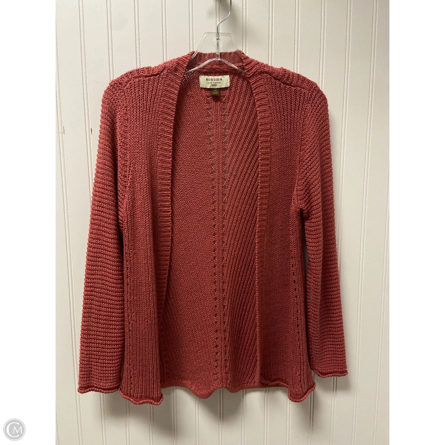 Sweater Cardigan By Sonoma In Pink, Size: Mp