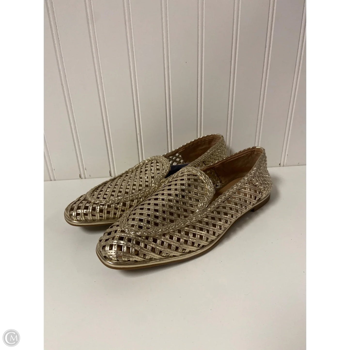 Shoes Flats By Aerosoles In Gold, Size: 7