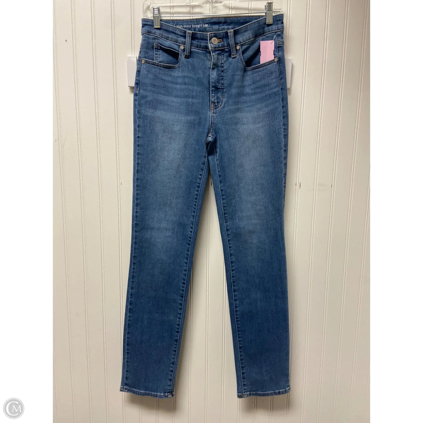 Jeans Straight By Talbots In Blue Denim, Size: 2