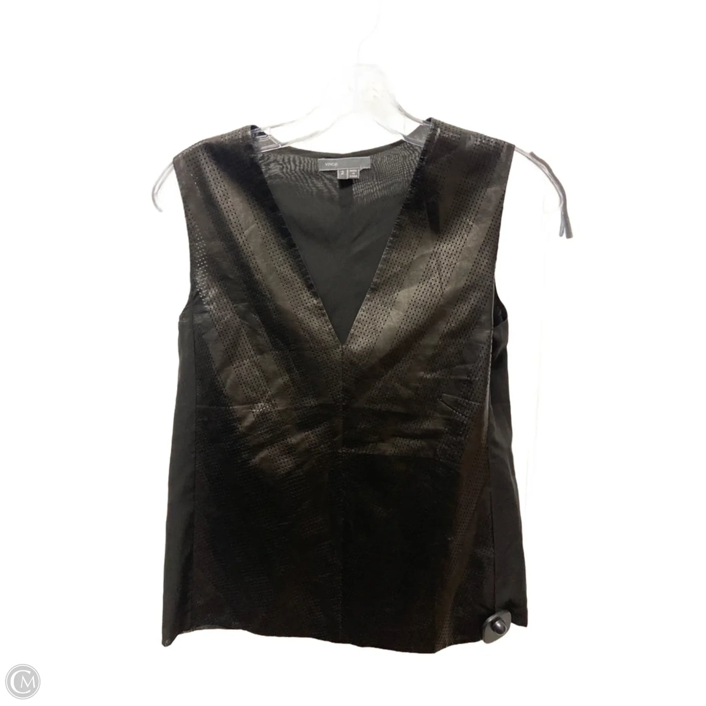 Top Sleeveless By Vince In Black, Size: Xs