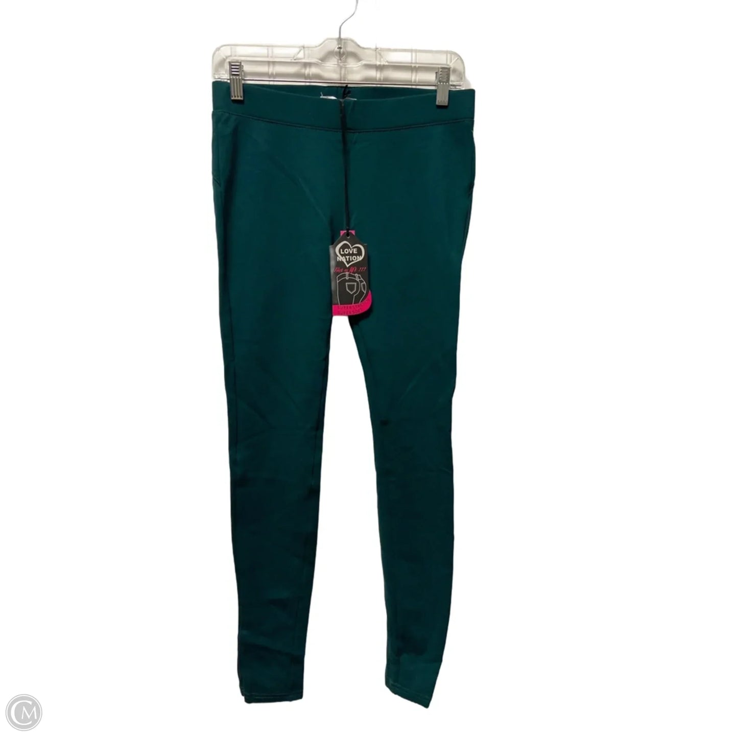 Pants Leggings By Love Nation In Green, Size: M