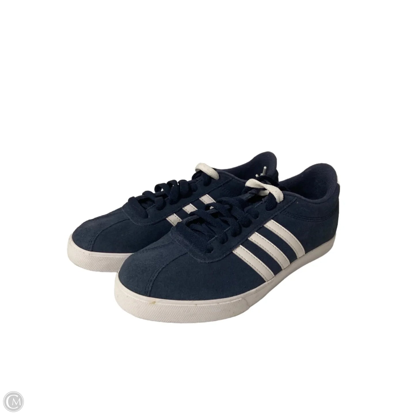 Shoes Sneakers By Adidas In Blue & White, Size: 6.5