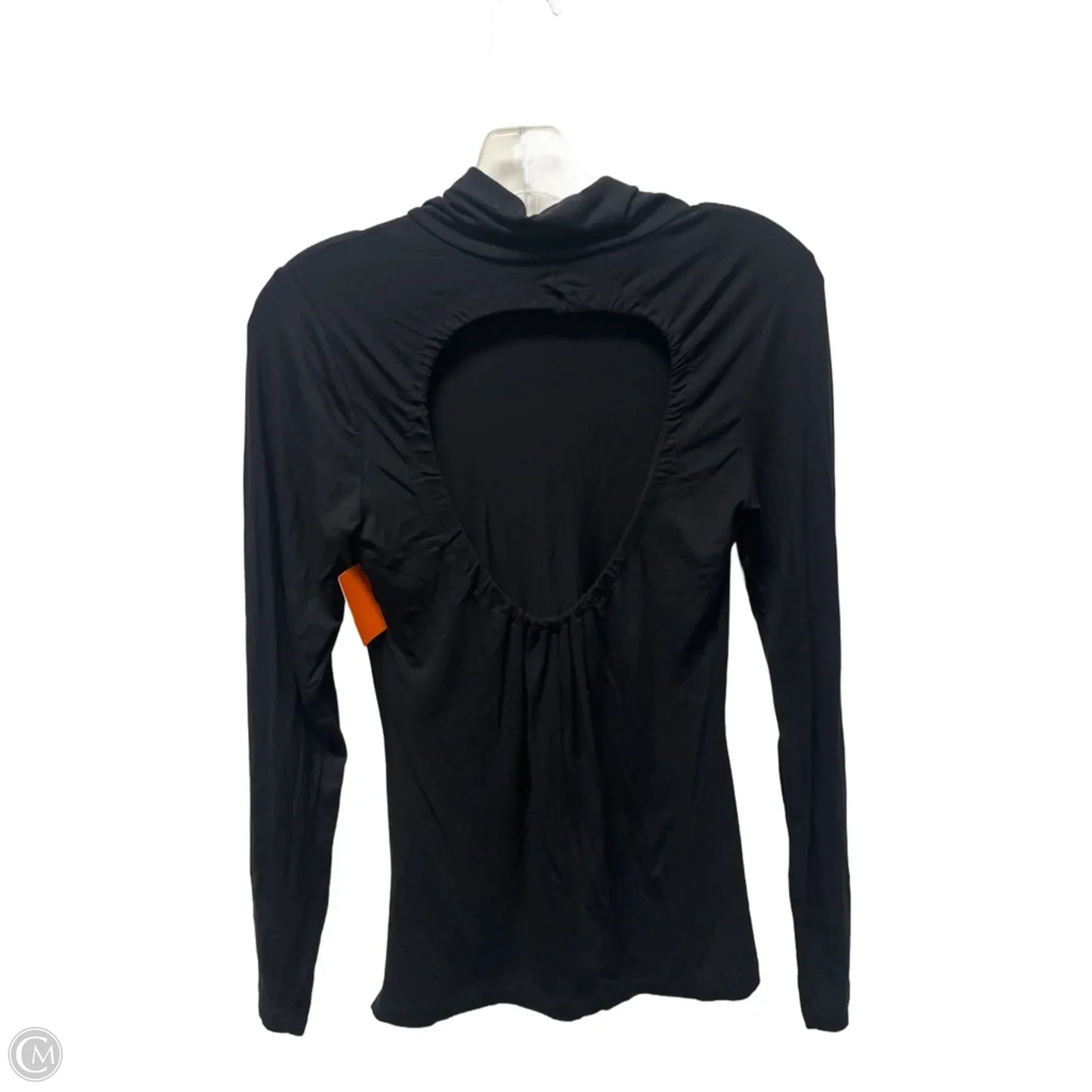 Top Long Sleeve Basic By Venus In Black, Size: S