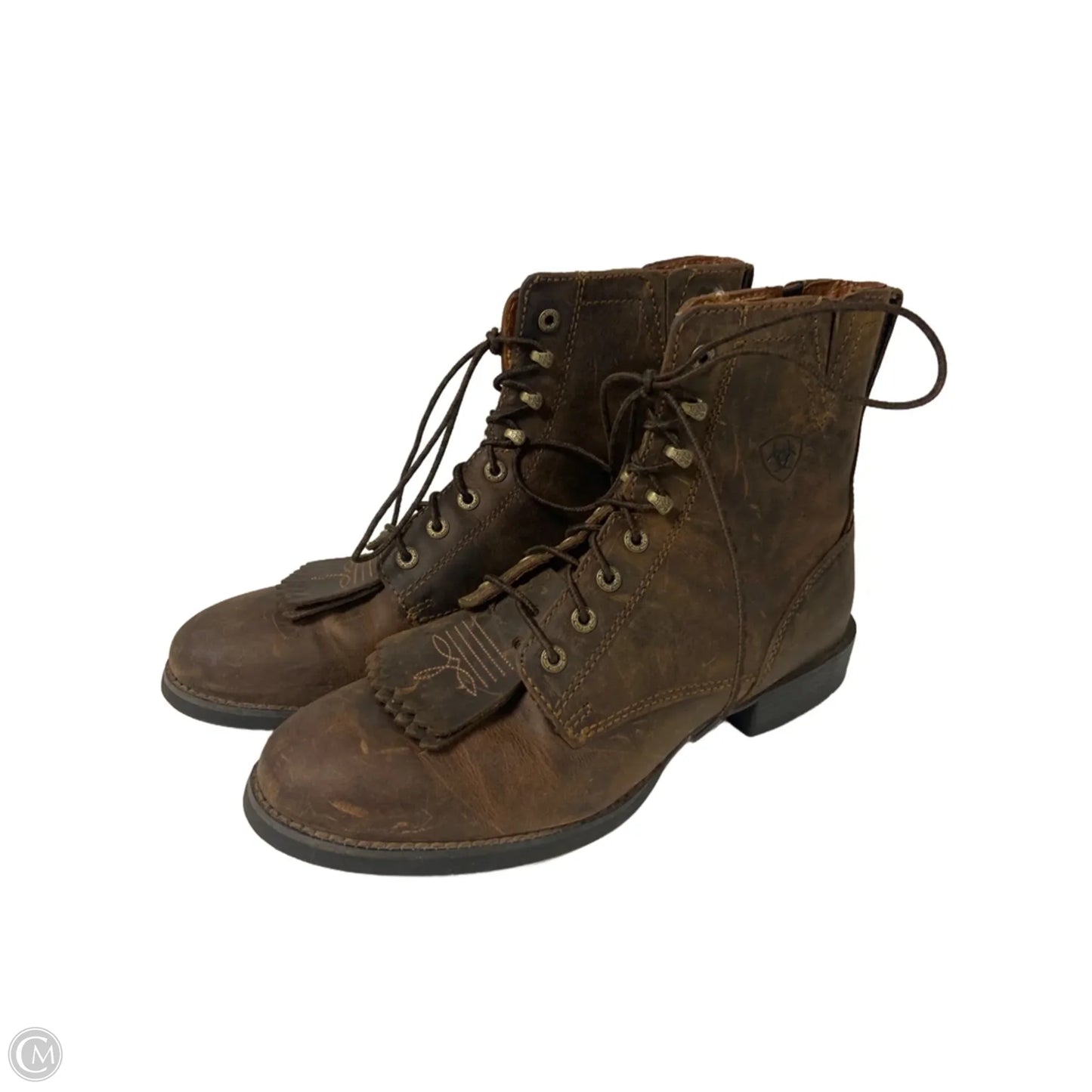 Boots Western By Ariat In Brown, Size: 9