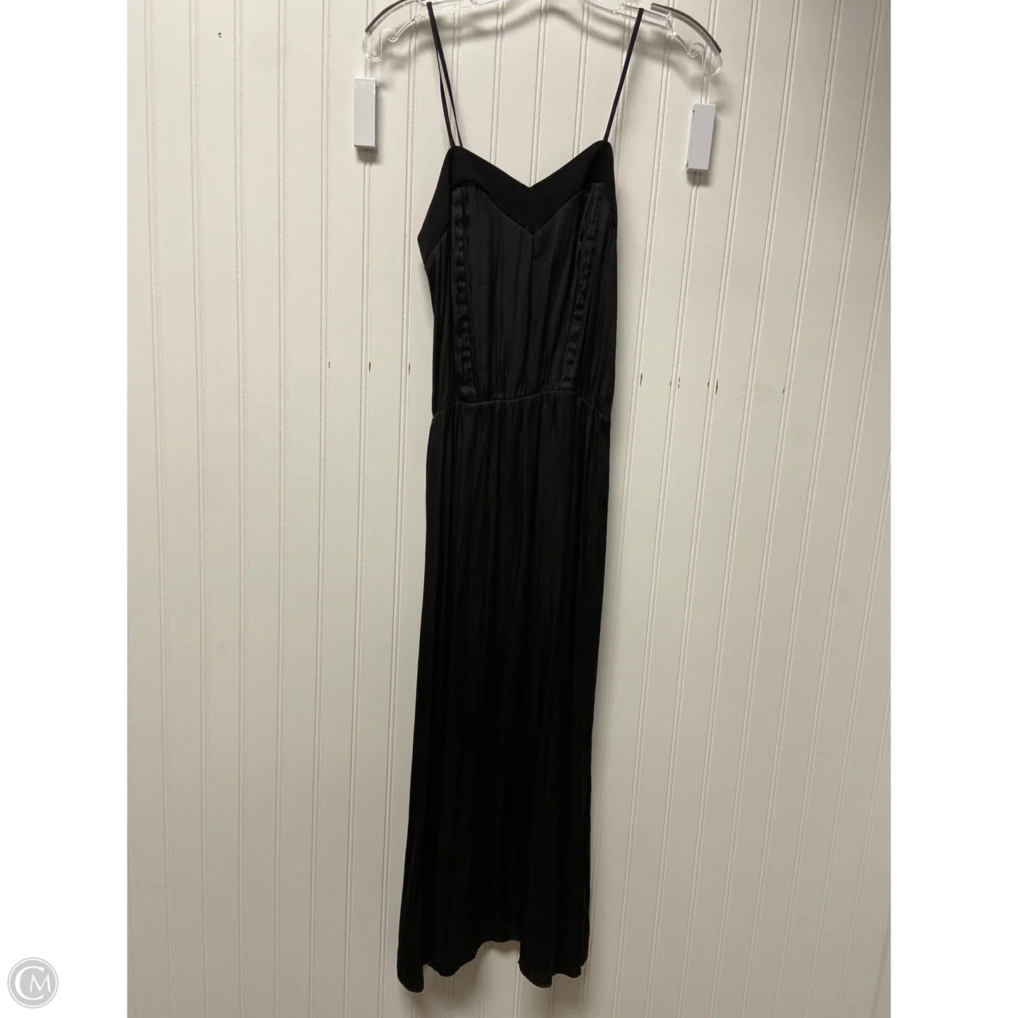 Dress Casual Midi By H&m In Black, Size: Xs