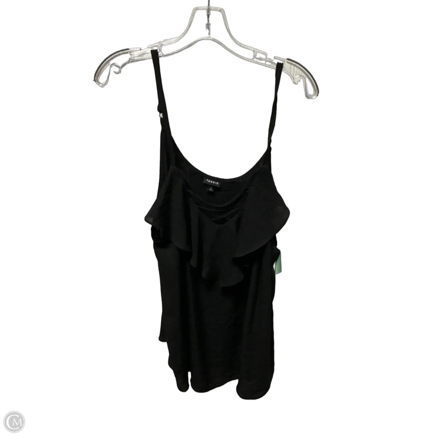 Top Sleeveless By Torrid In Black, Size: 2x