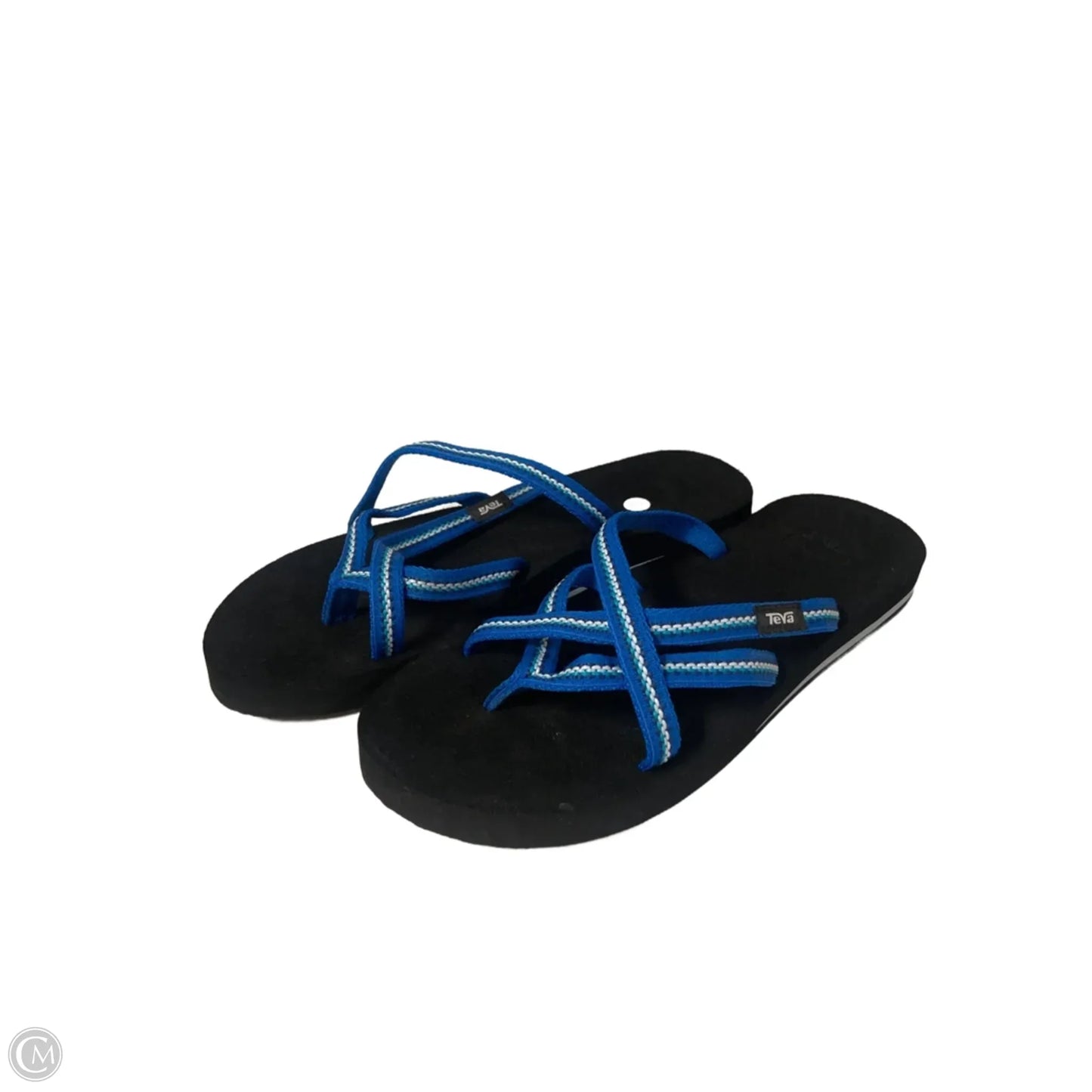 Sandals Flats By Teva In Black, Size: 8