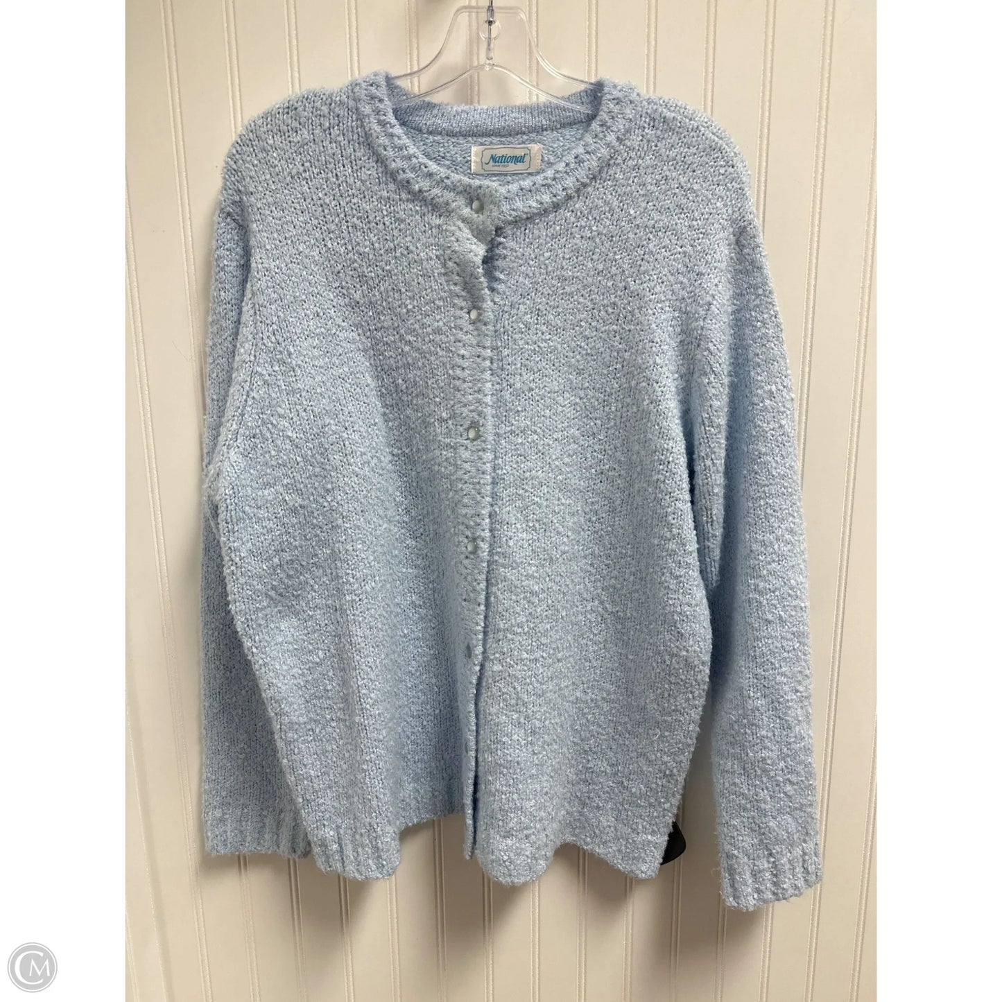 Sweater By Clothes Mentor In Blue, Size: L