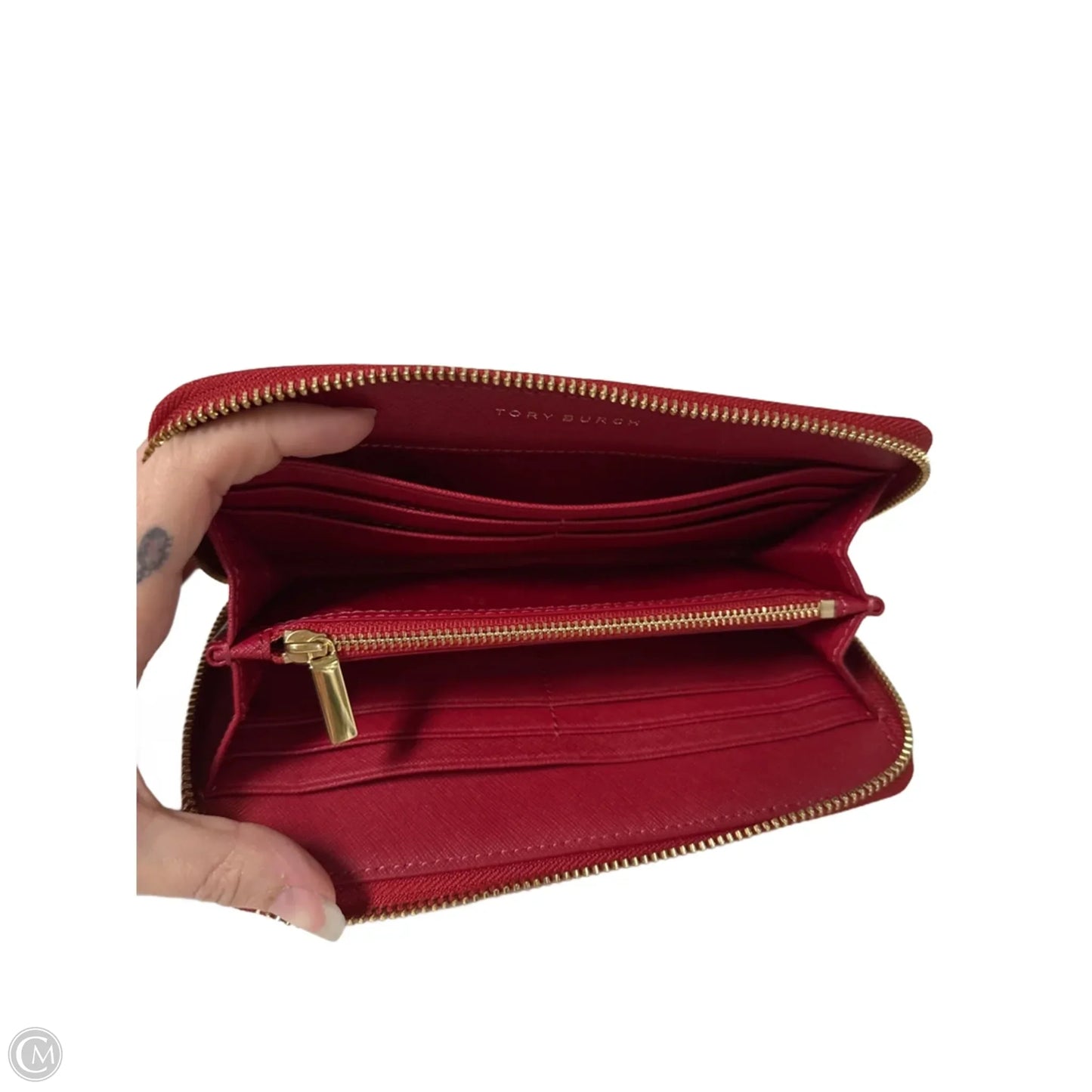 Wallet Designer By Tory Burch, Size: Large