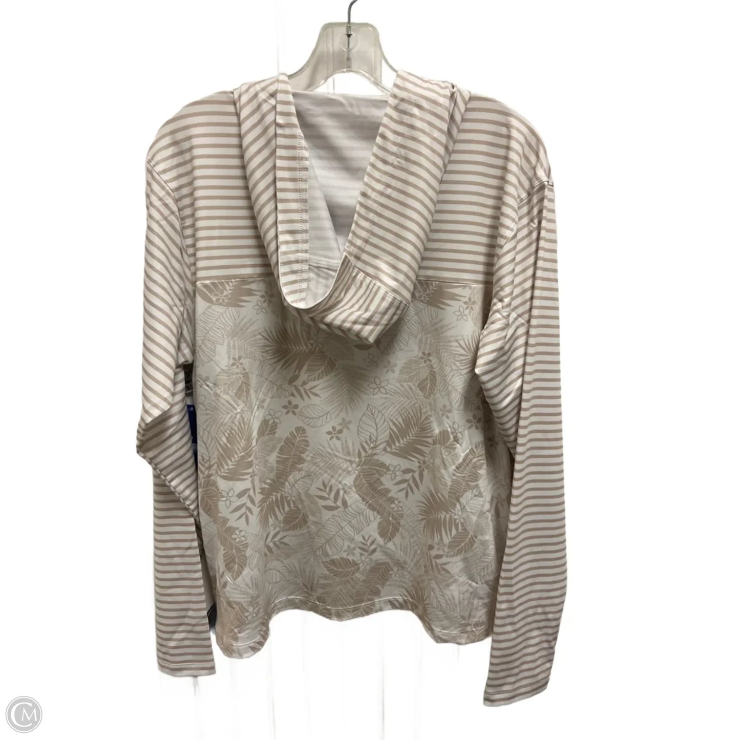 Athletic Jacket By Reel Legends In Brown, Size: M