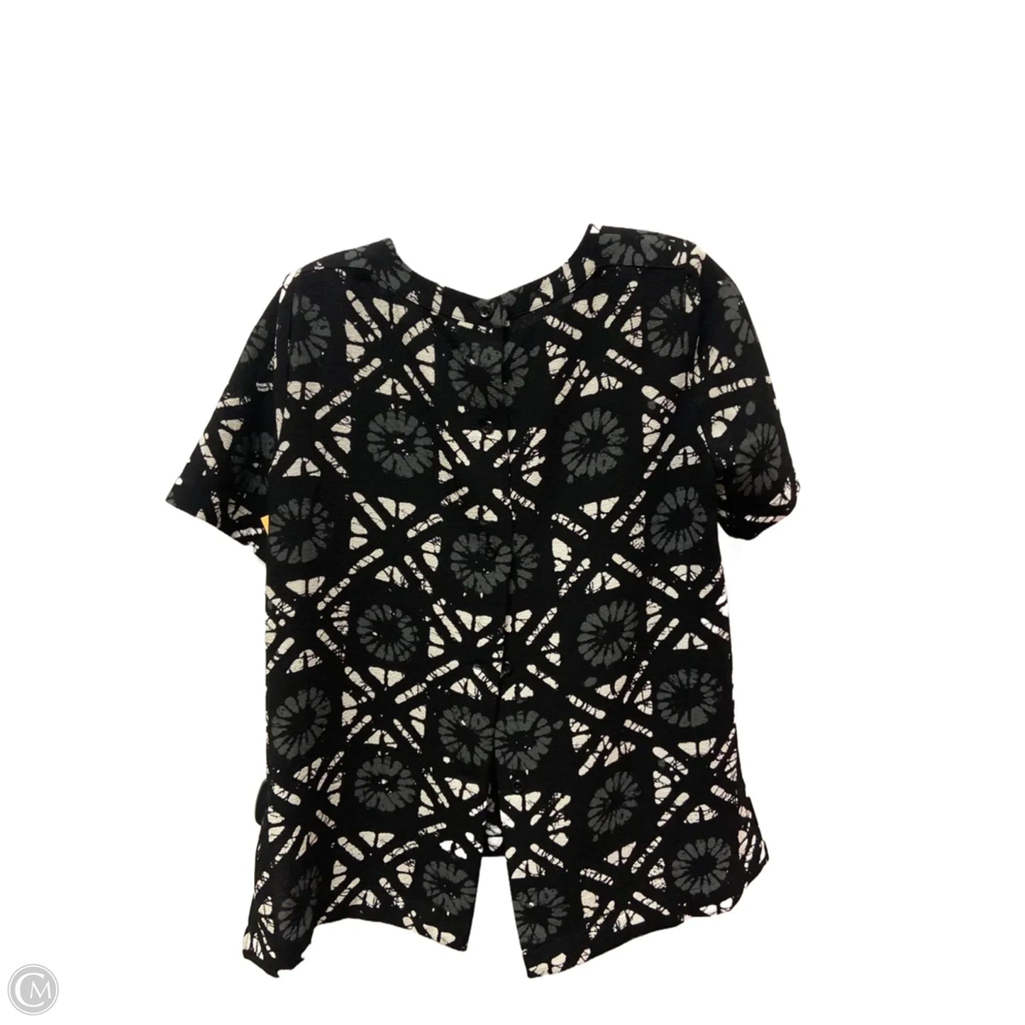 Top Short Sleeve By Madewell In Black, Size: Xs