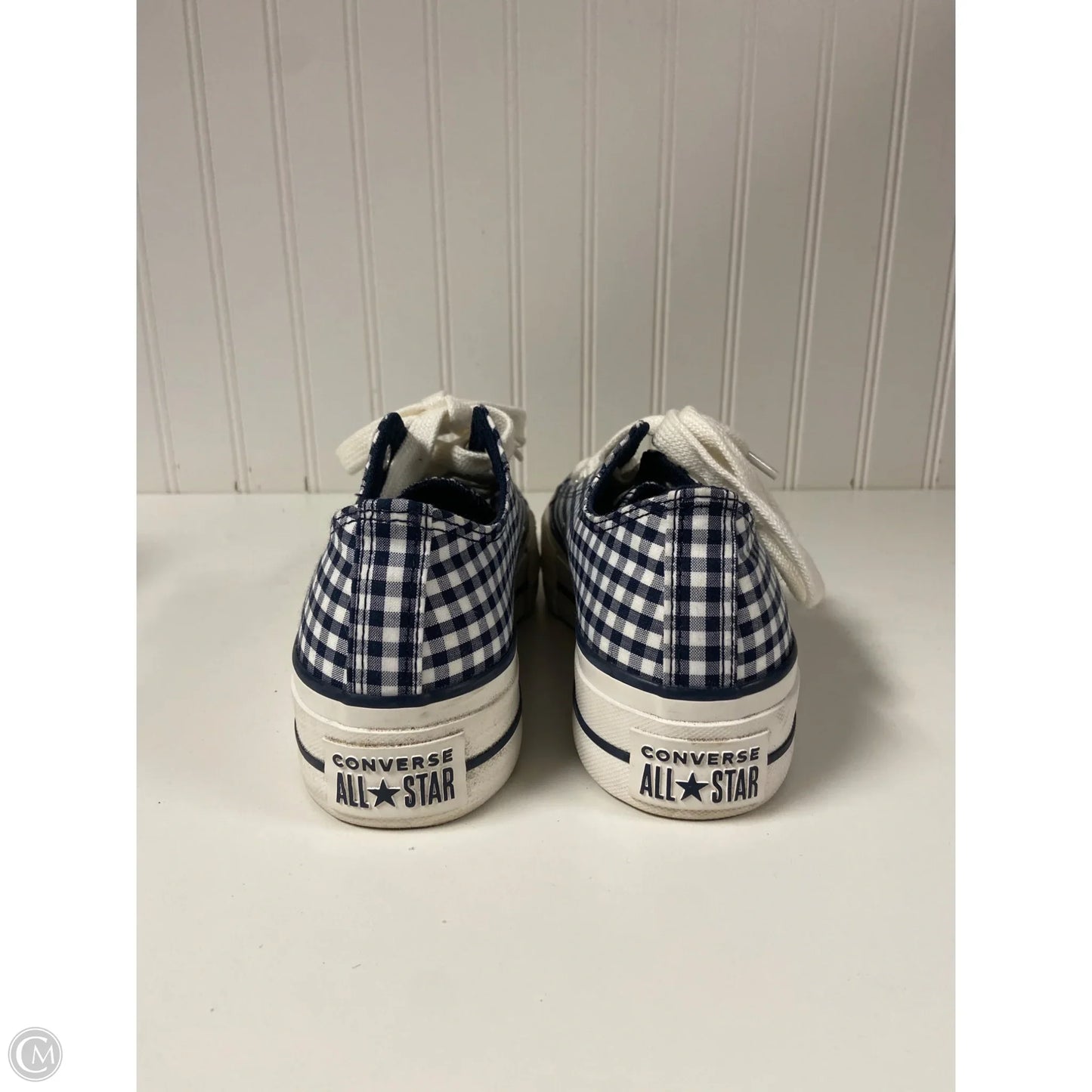 Shoes Heels Platform By Converse In Blue, Size: 6.5
