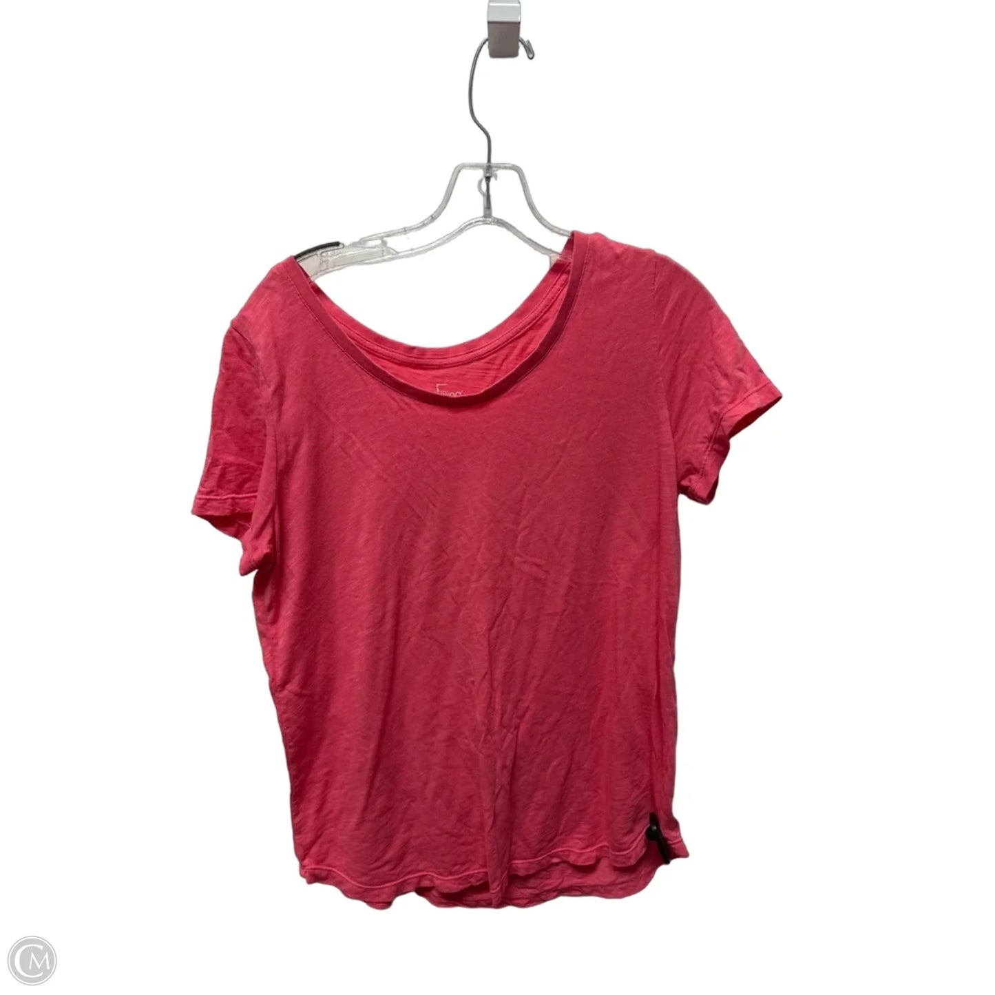 Top Short Sleeve By Felina In Pink, Size: L