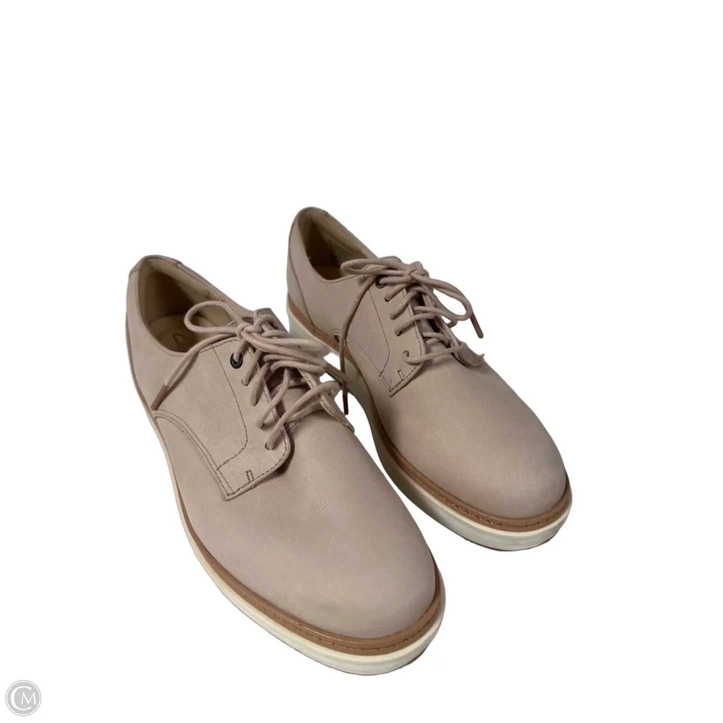Shoes Sneakers By Clarks In Pink, Size: 7