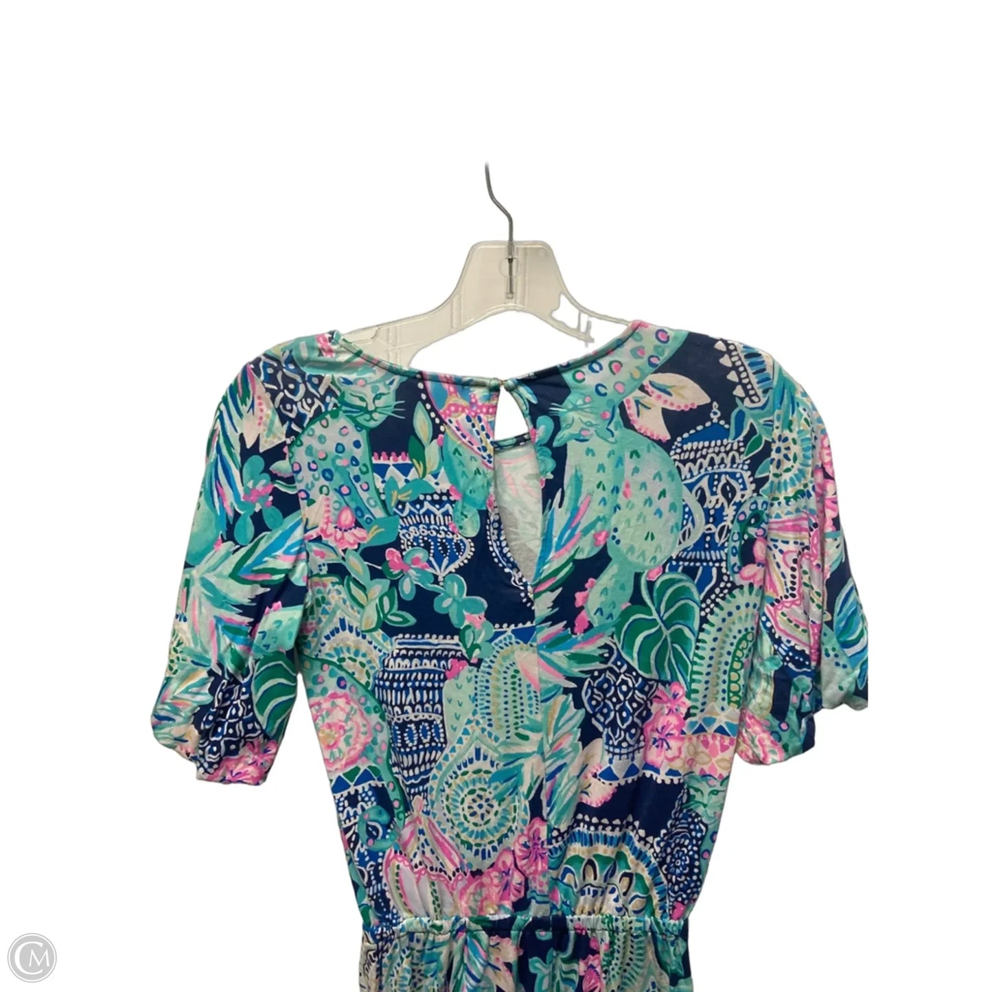 Romper Designer By Lilly Pulitzer In Blue, Size: Xxs