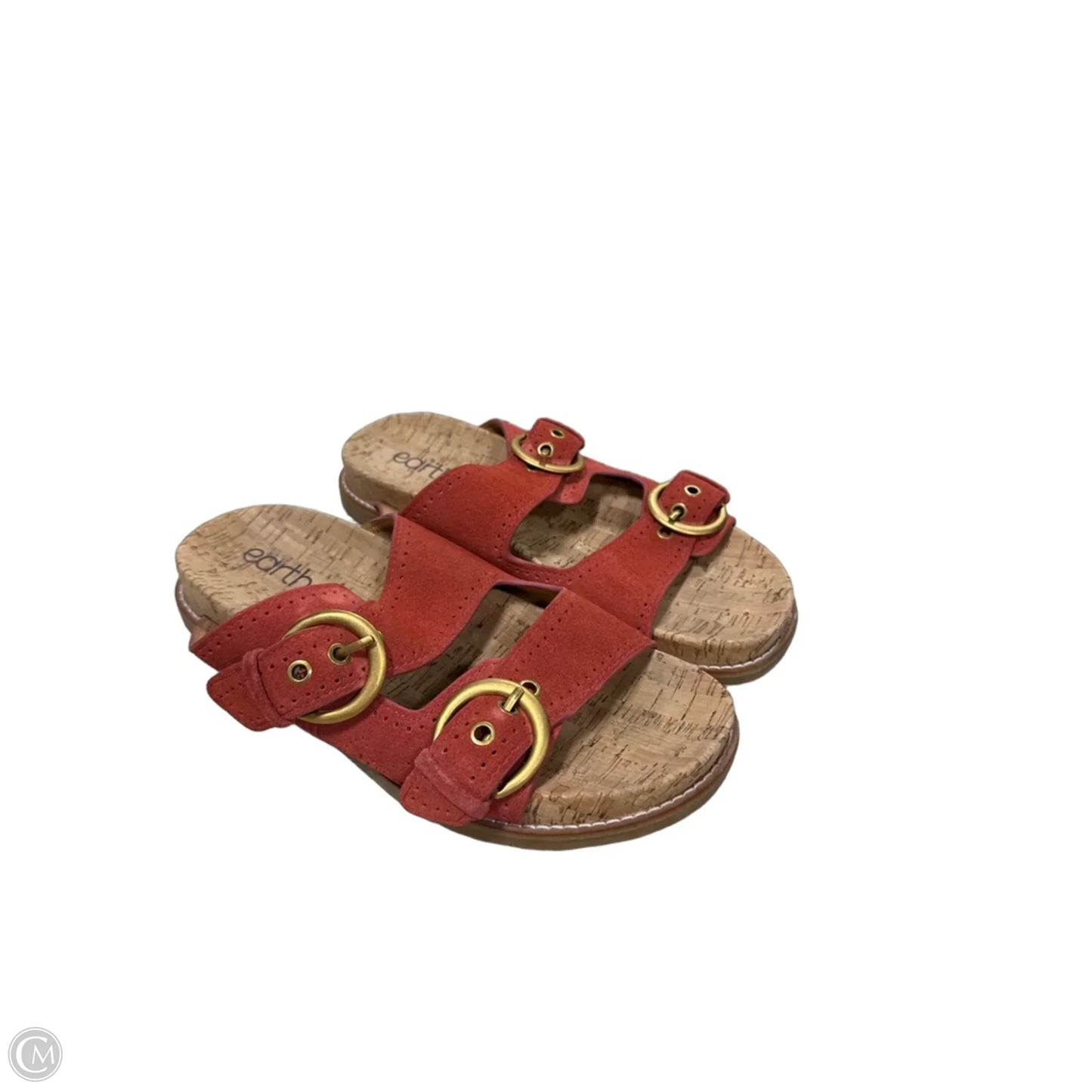 Sandals Flats By Earth In Brown, Size: 9