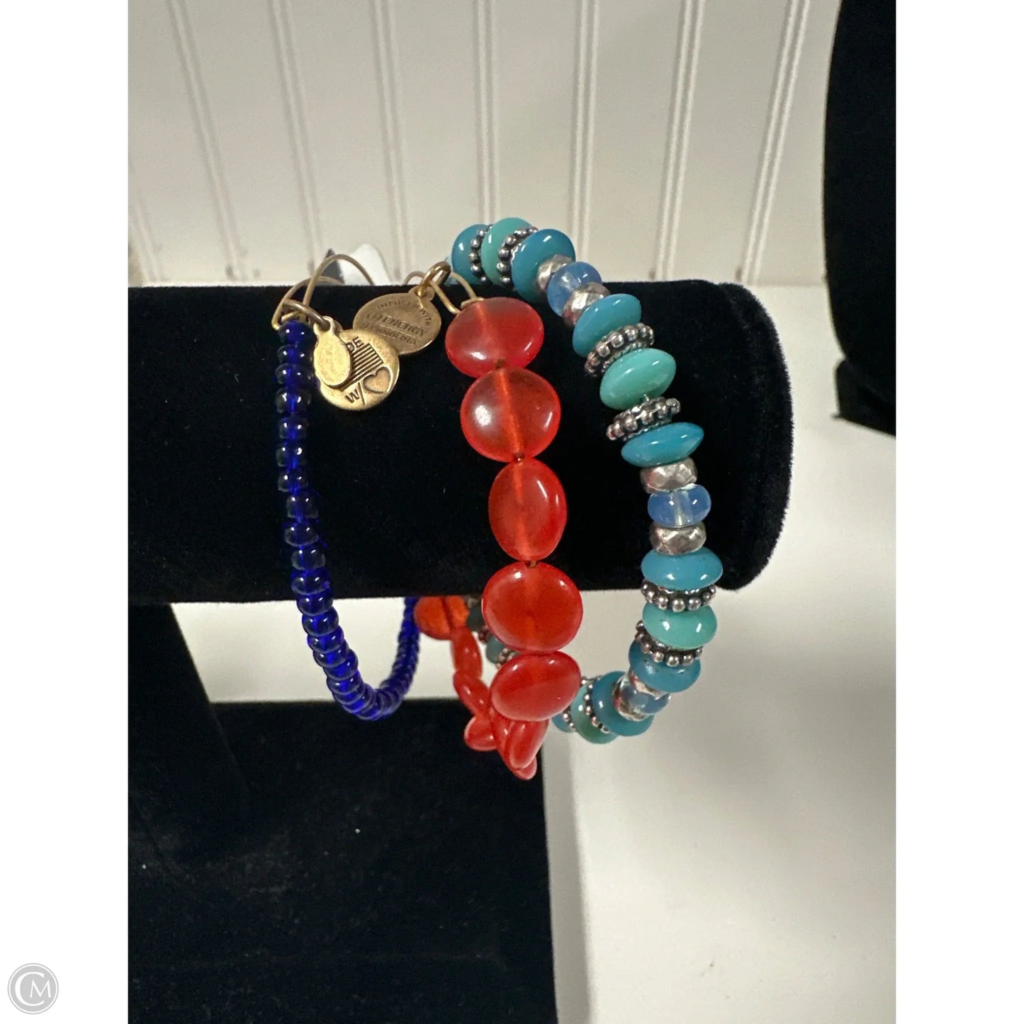 Bracelet Bangle By Alex And Ani, Size: 03 Piece Set