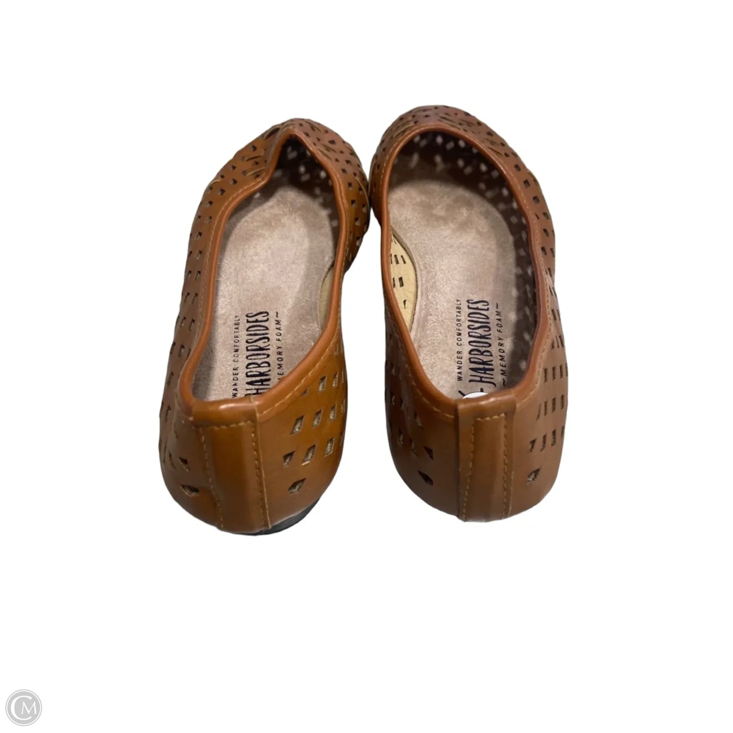 Shoes Flats By Clothes Mentor In Brown, Size: 6.5