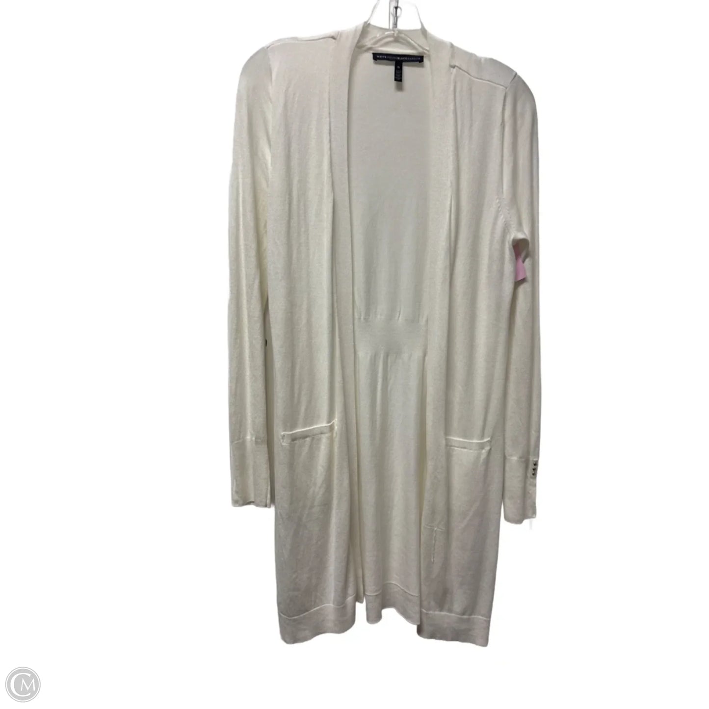 Cardigan By White House Black Market In White, Size: M