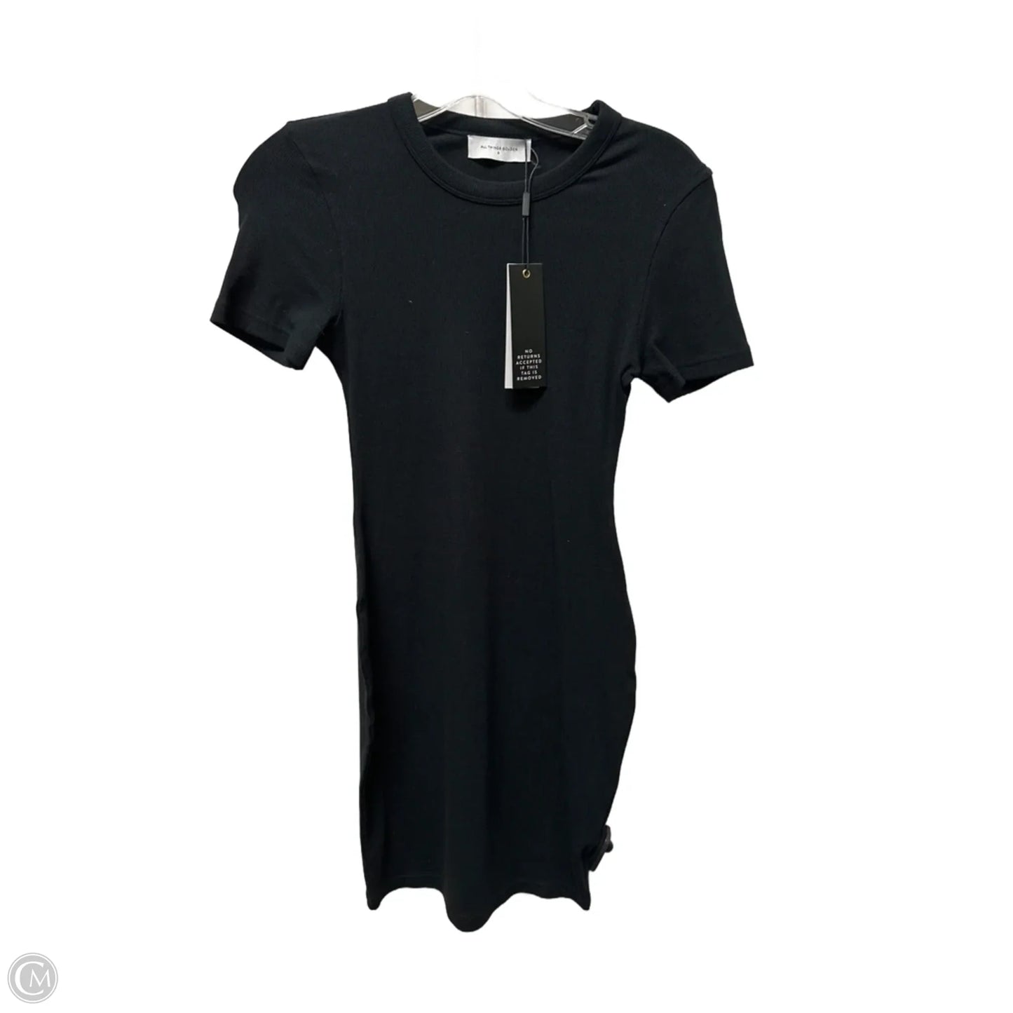 Dress Casual Midi By Clothes Mentor In Black, Size: S