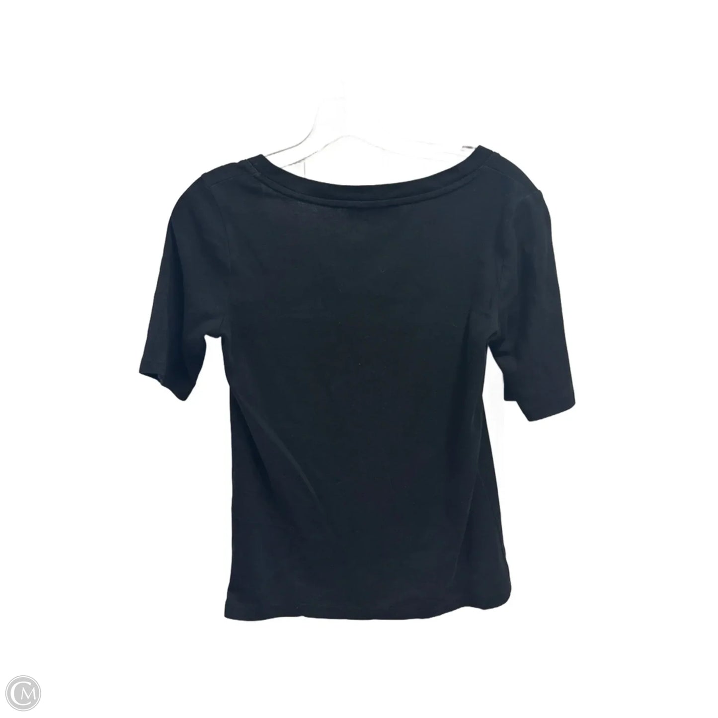 Top 3/4 Sleeve By Jones New York In Black, Size: S