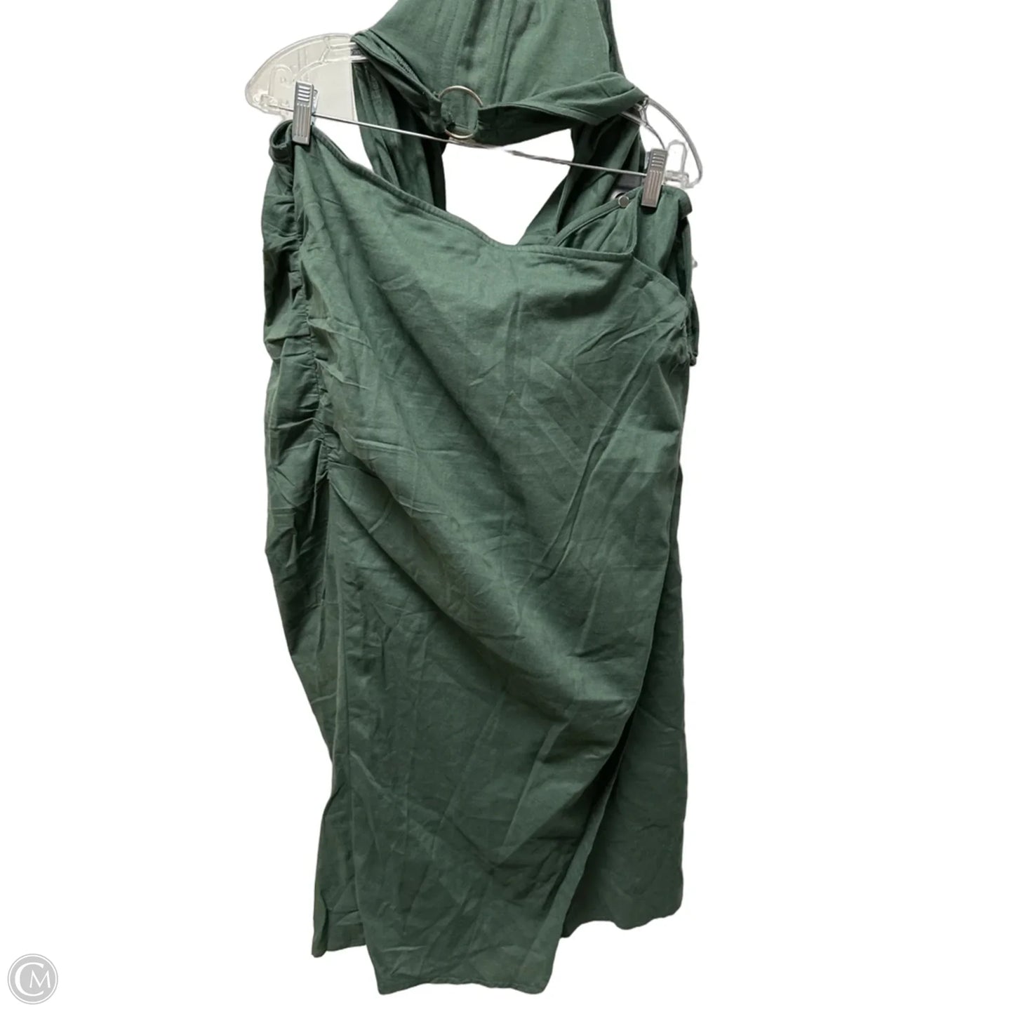 Skirt Set 2pc By Pretty Little Thing In Green, Size: 1x