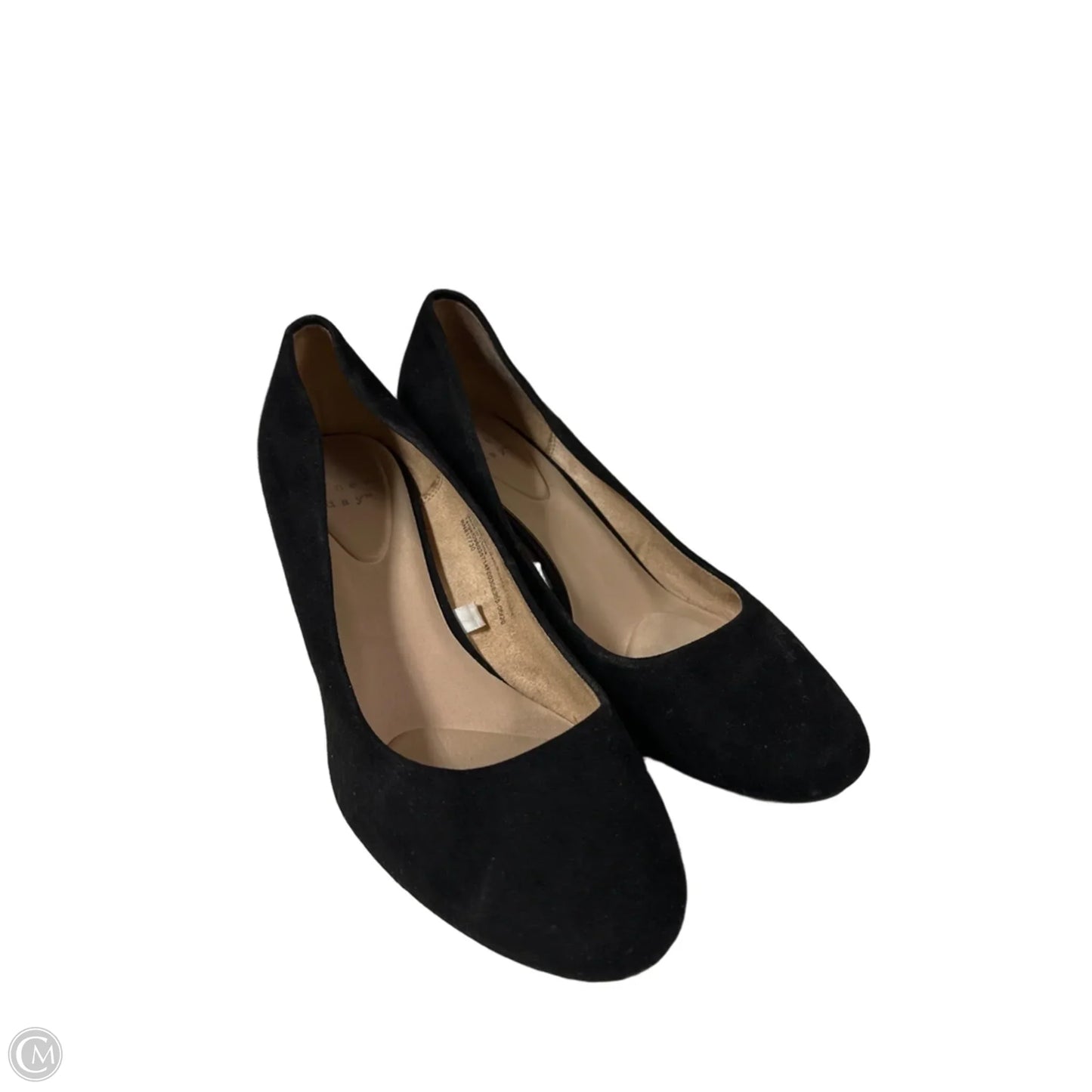 Sandals Heels Kitten By A New Day In Black, Size: 6