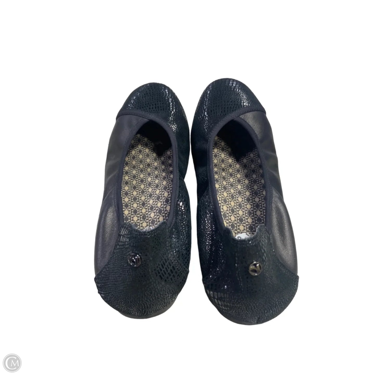 Shoes Flats By Clothes Mentor In Black, Size: 8.5