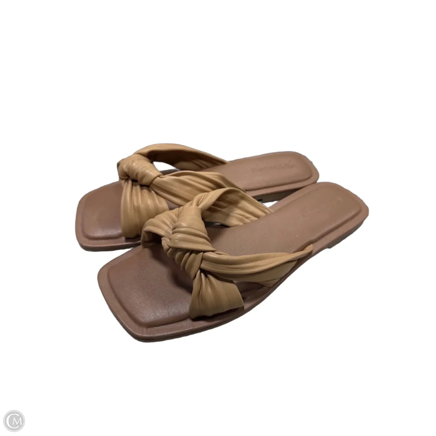 Sandals Flats By The Drop In Tan, Size: 8.5