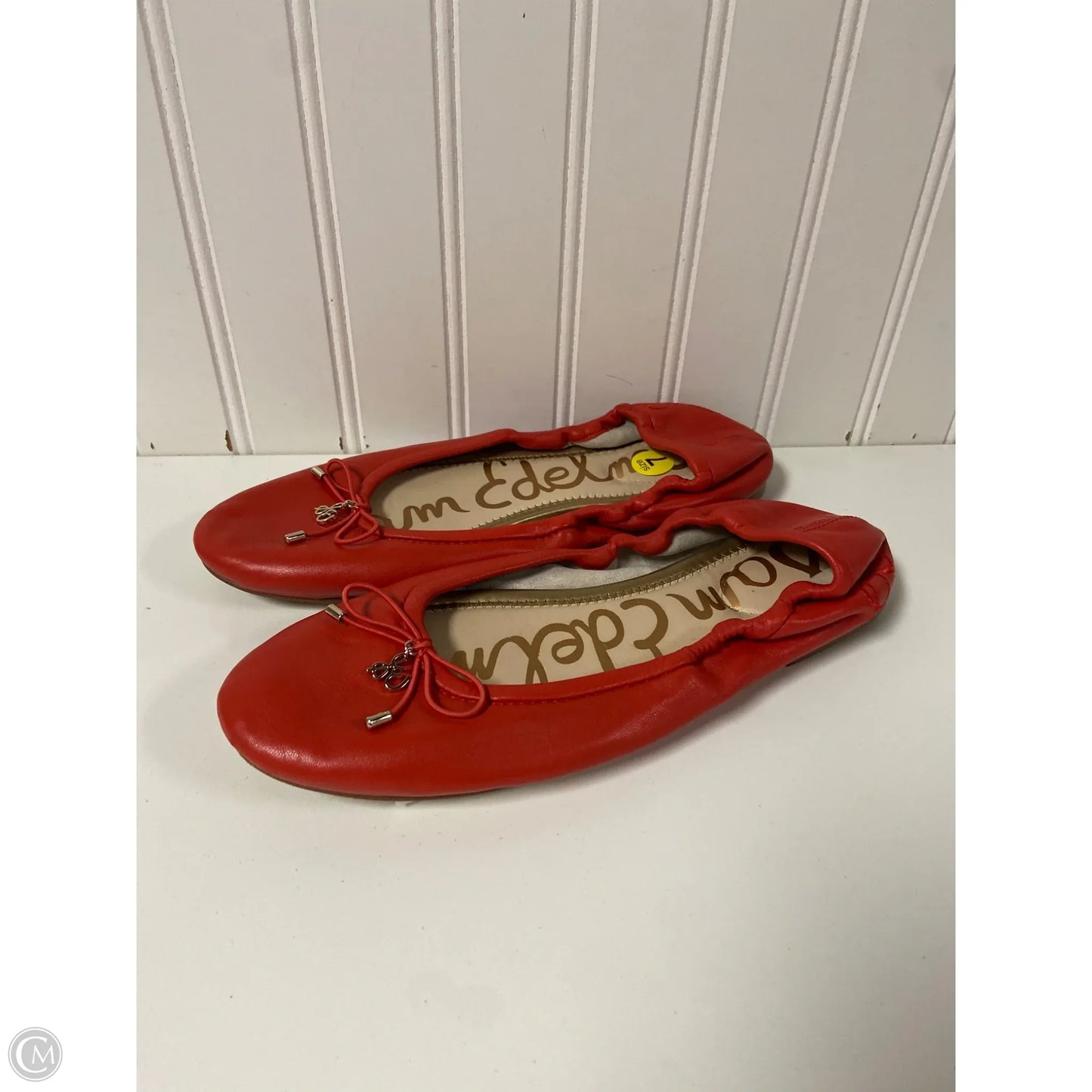 Sandals Flats By Sam Edelman In Red, Size: 7