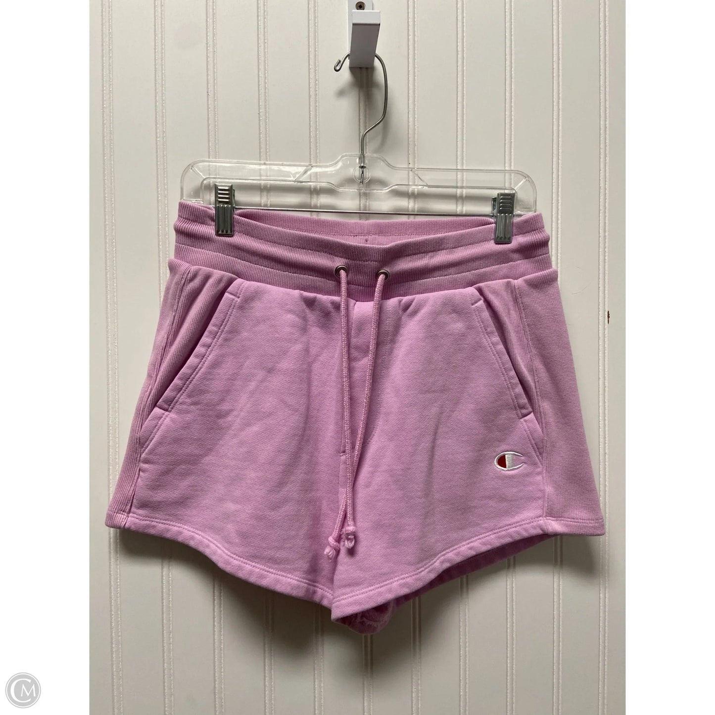 Athletic Shorts By Champion In Pink, Size: M