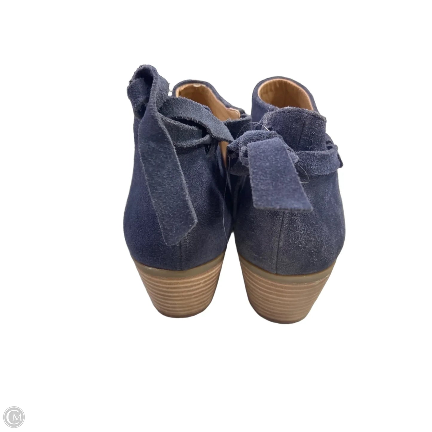 Shoes Heels Block By Lucky Brand In Blue, Size: 8