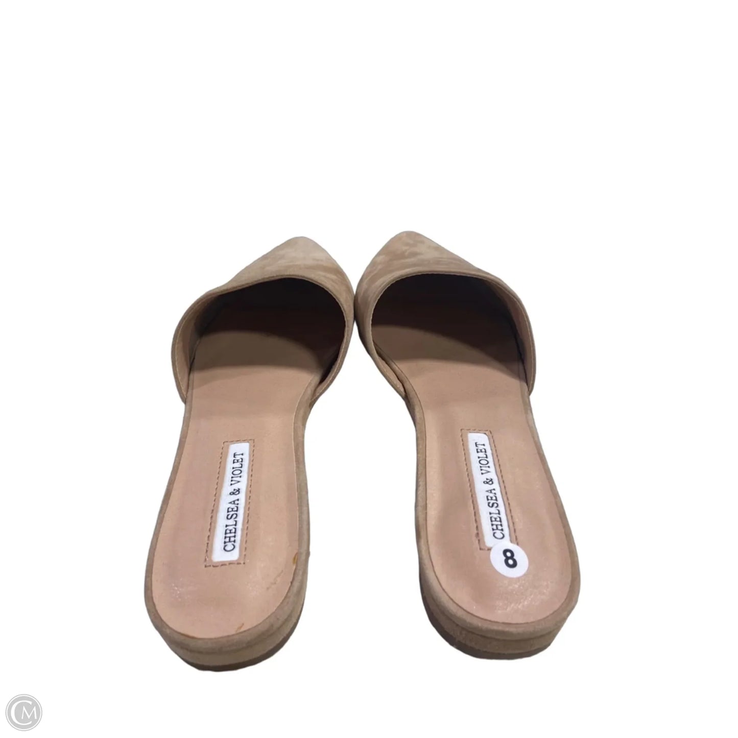 Shoes Flats By Chelsea And Violet In Beige, Size: 8
