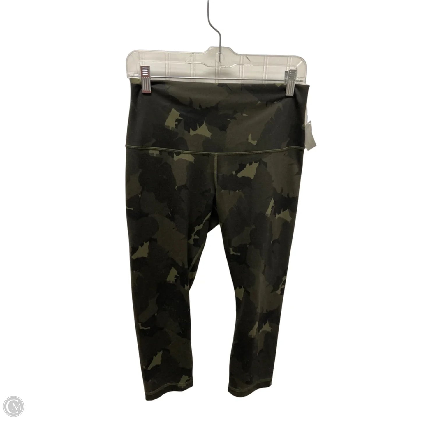 Athletic Leggings By Lululemon In Camouflage Print, Size: M