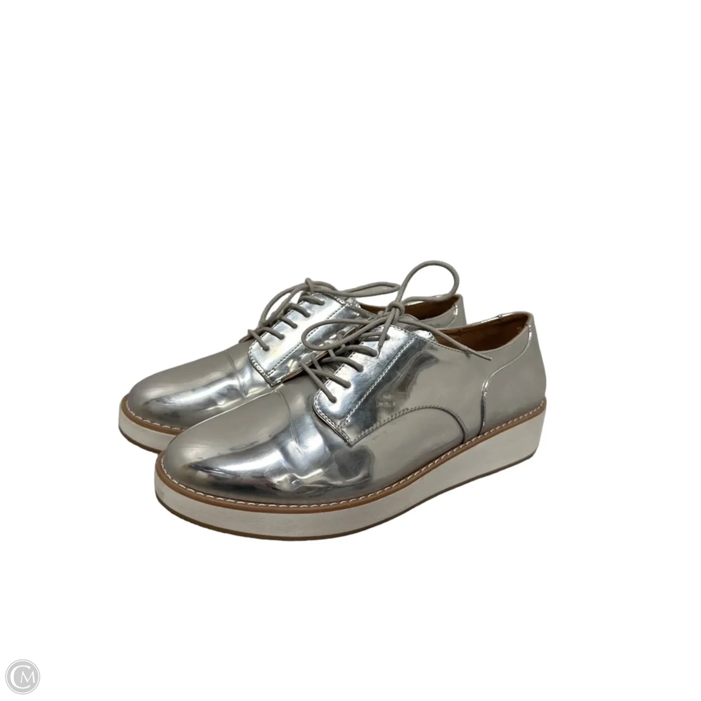 Shoes Sneakers By Call It Spring In Silver, Size: 8.5