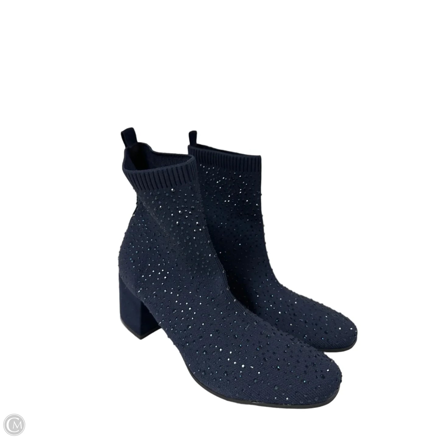 Boots Ankle Heels By Kenneth Cole In Blue, Size: 8.5