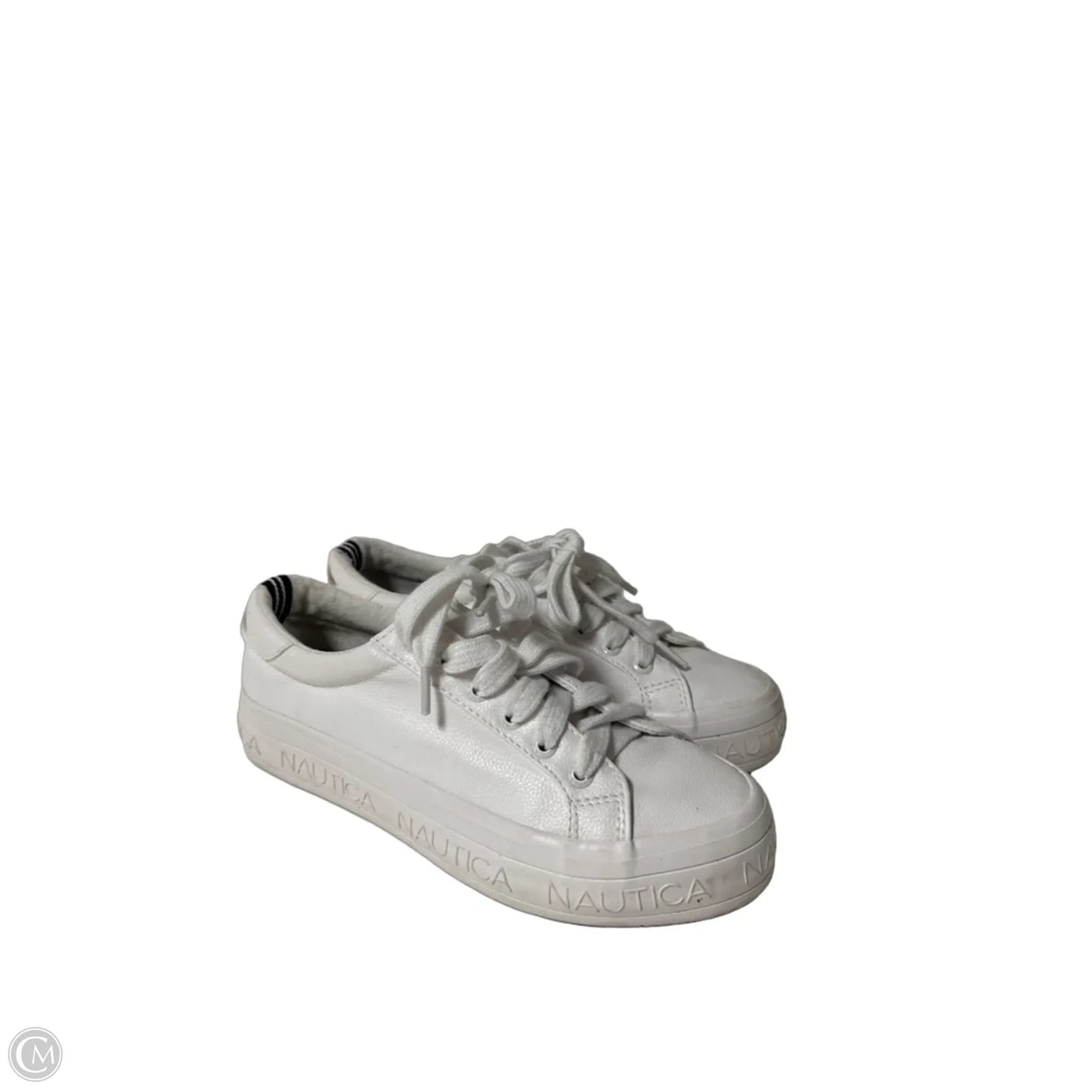 Shoes Sneakers By Nautica In White, Size: 6