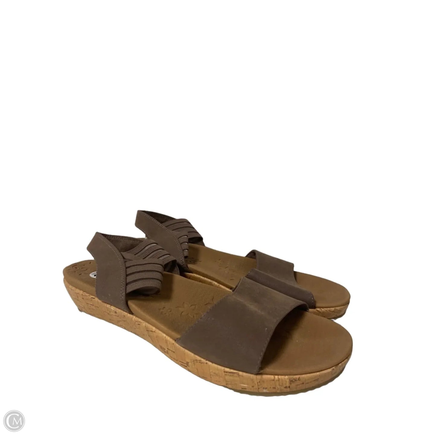 Sandals Flats By Skechers In Purple, Size: 10