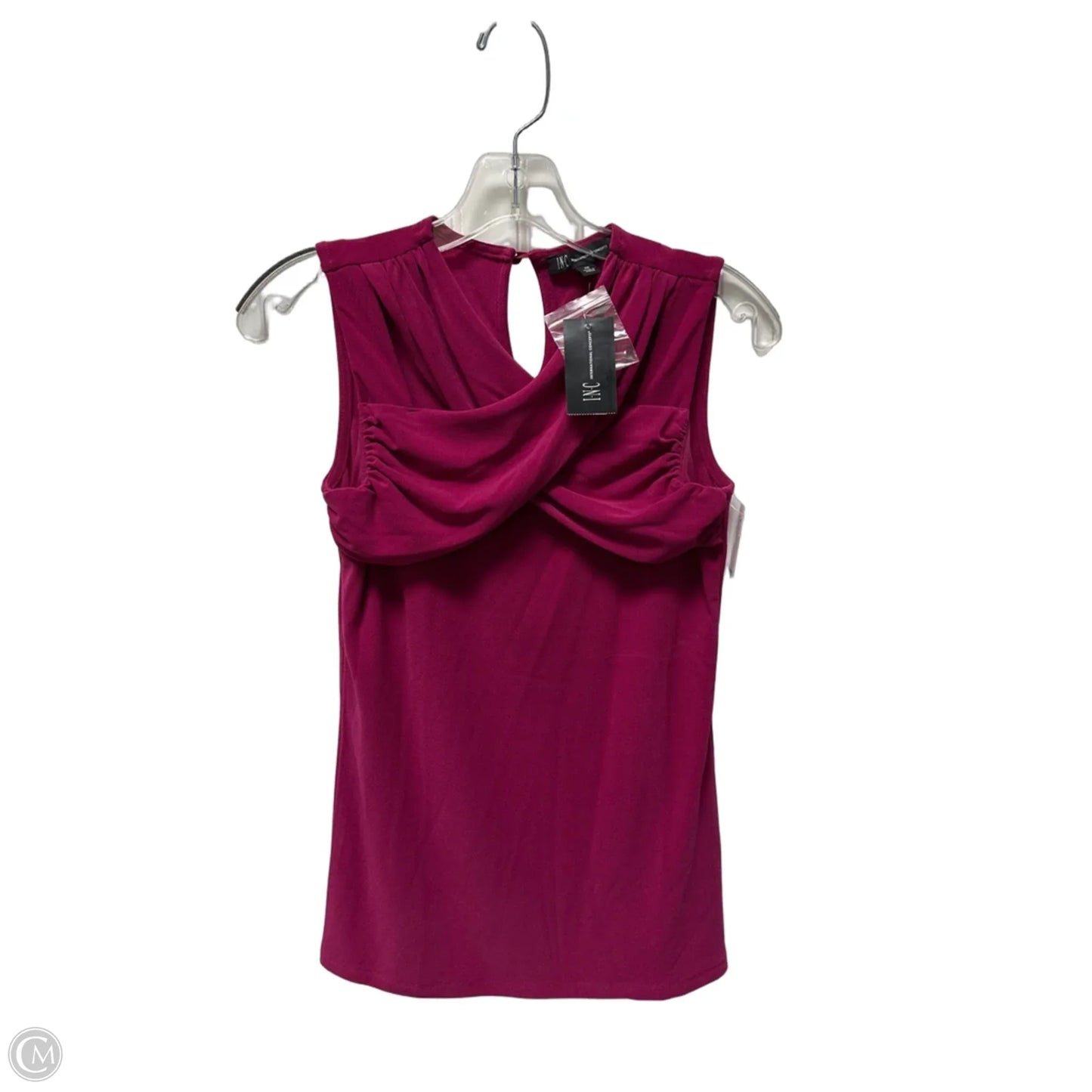 Top Sleeveless By Inc In Pink, Size: Xs